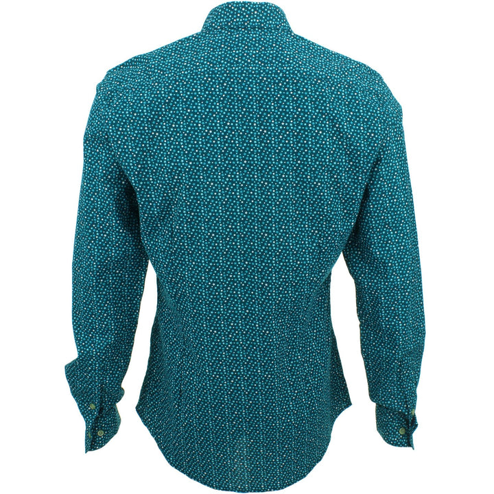 Slim Fit Long Sleeve Shirt - Ditzy Stars