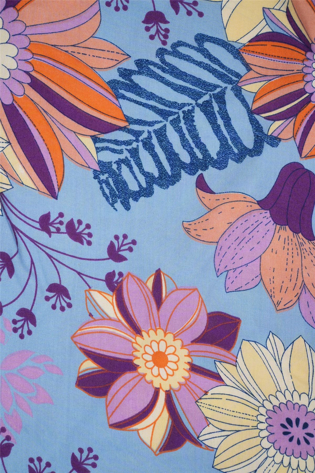 Regular Fit Short Sleeve Shirt - Pastel Botanica