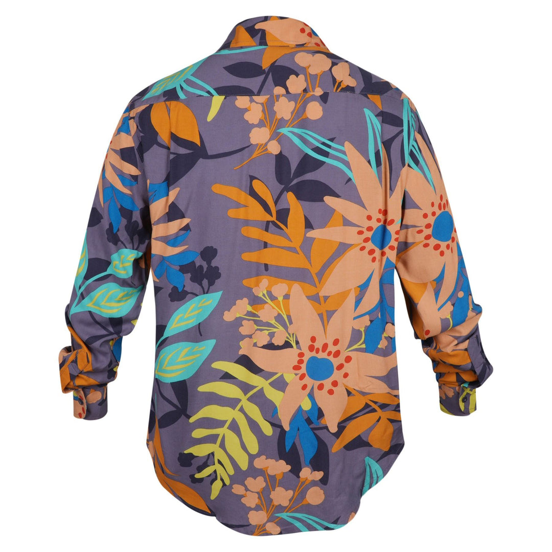 Regular Fit Long Sleeve Shirt - Painted Canopy
