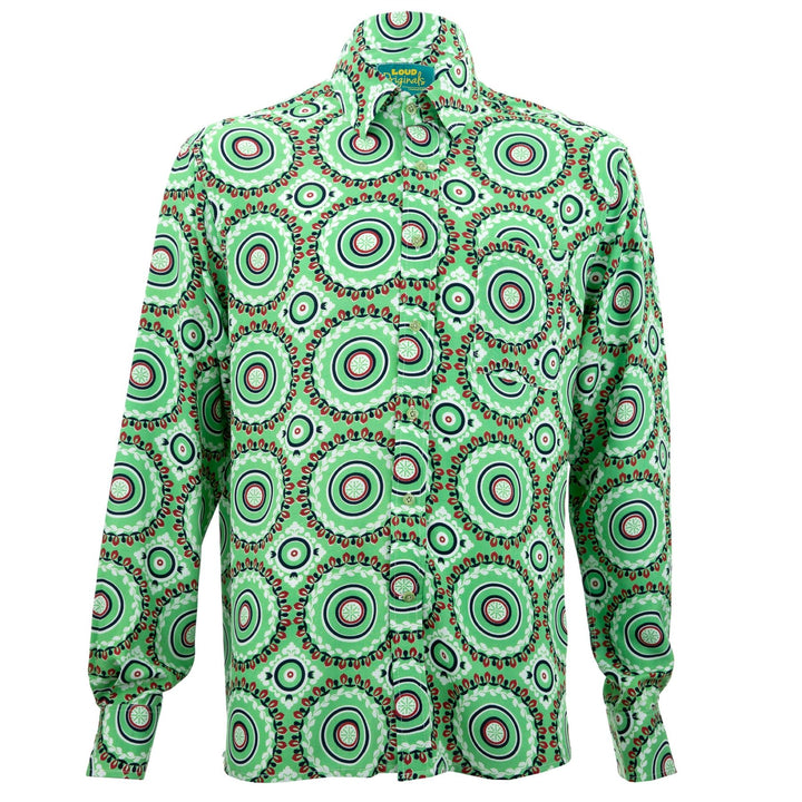 Regular Fit Long Sleeve Shirt - Wreaths