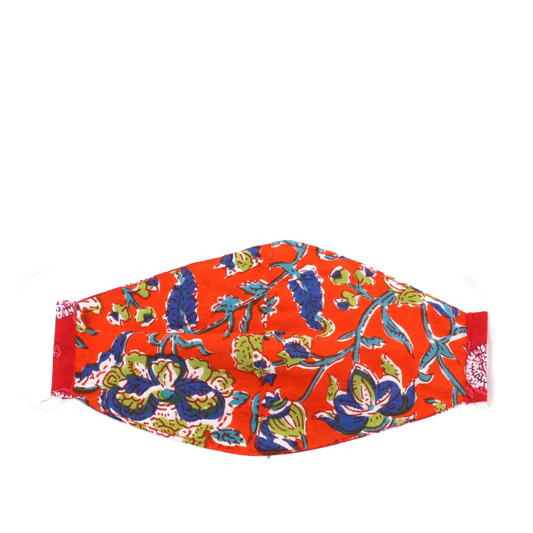 Reversible Lightweight 100% Cotton Face-Mask