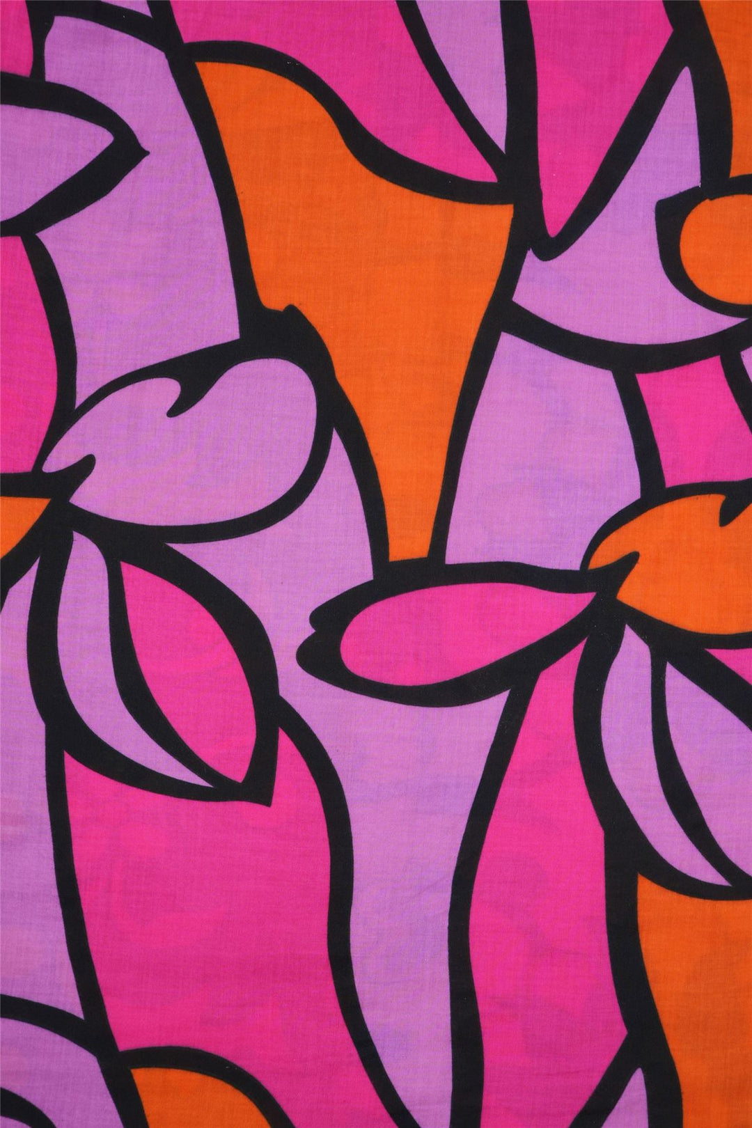 Regular Fit Long Sleeve Shirt - Random Mixed Panel Bold Floral