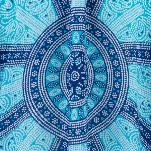 Classic Women's Shirt - Blue Kaleidoscope