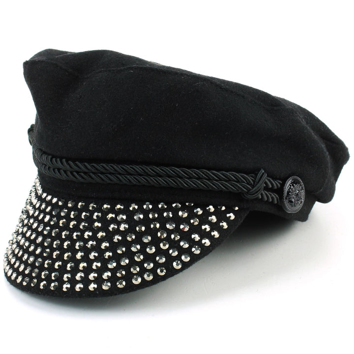 Studs Captain's Breton Cap - Black