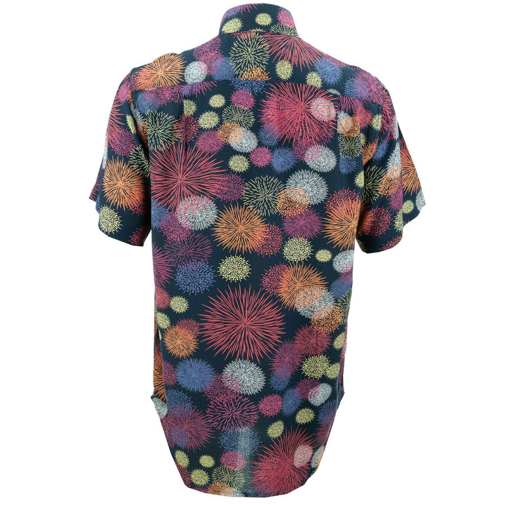 Regular Fit Short Sleeve Shirt - Fireworks