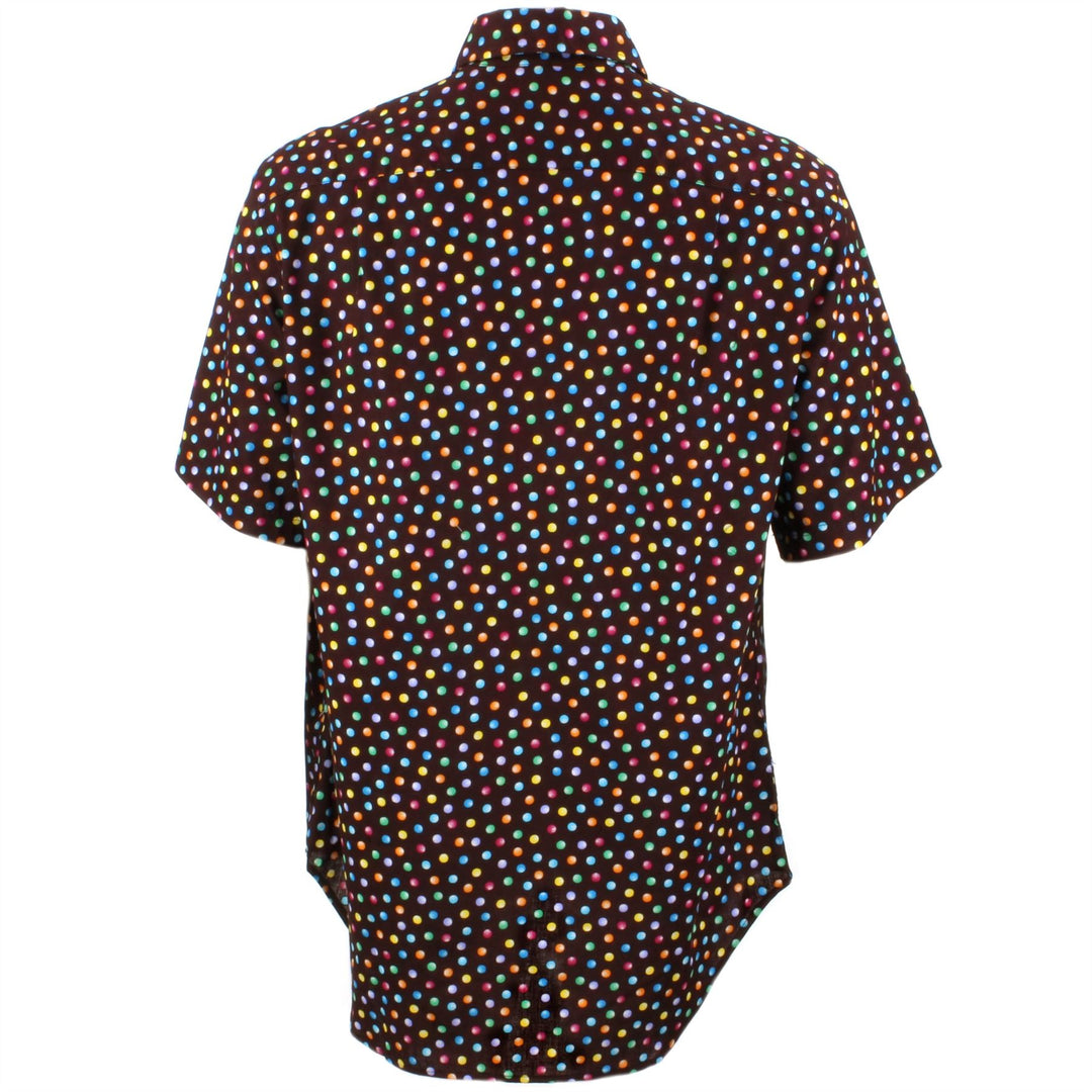 Regular Fit Short Sleeve Shirt - Multicoloured spots
