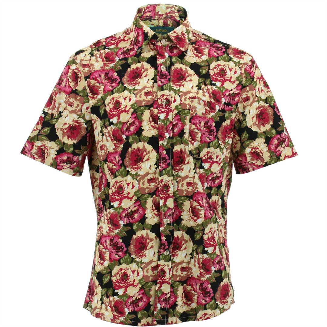 Regular Fit Short Sleeve Shirt - Floral