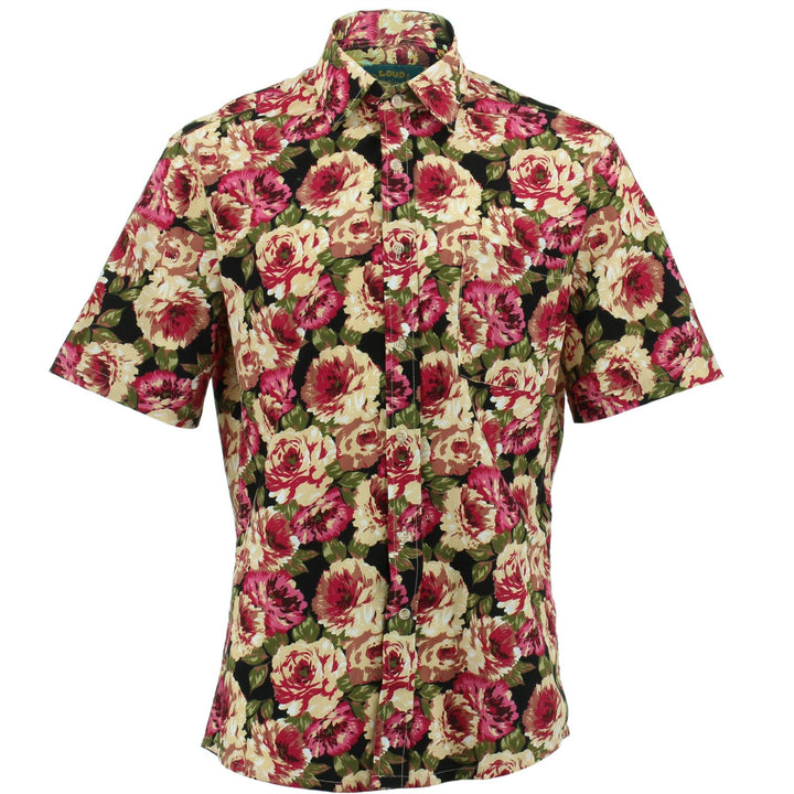 Regular Fit Short Sleeve Shirt - Floral