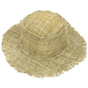 Hemp Sun Hat - Frayed Natural