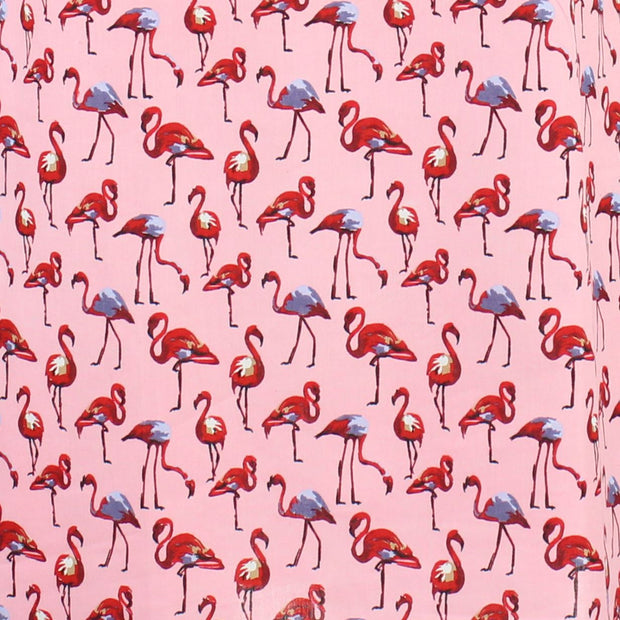 Strappy Dress - Pink Flamingos