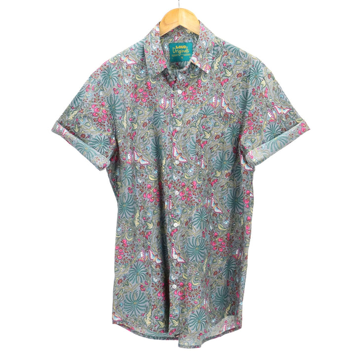 Regular Fit Short Sleeve Shirt - Mystical Moths