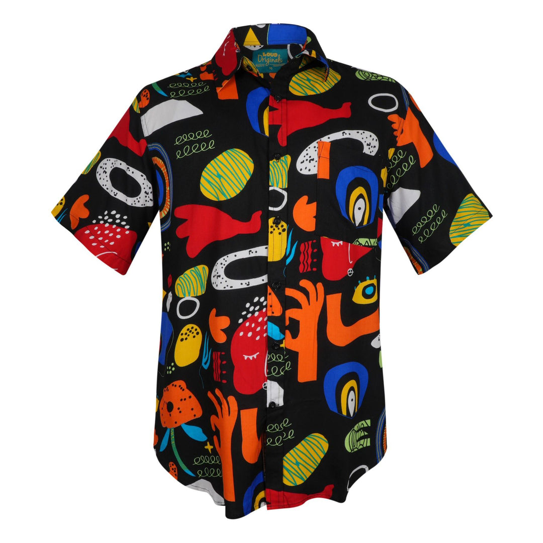 Regular Fit Short Sleeve Shirt - Cosmic Pop