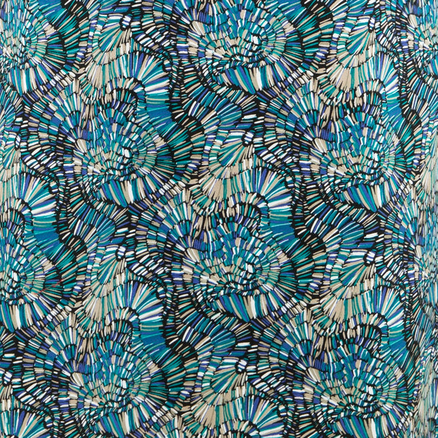 Nifty Shifty Dress - Turquoise Maze