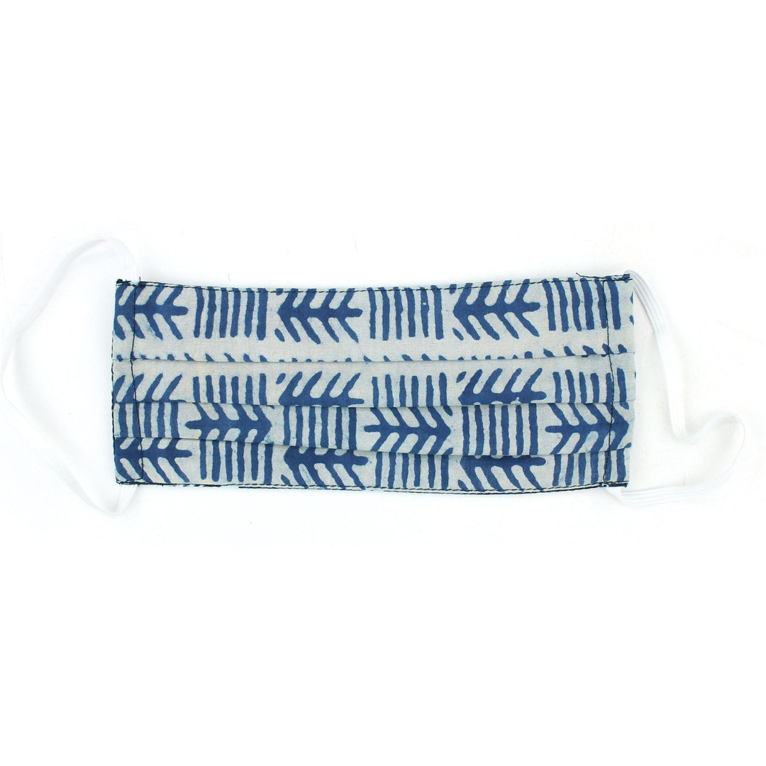 Handmade Pleated Cotton Face Mask - Pack of 3