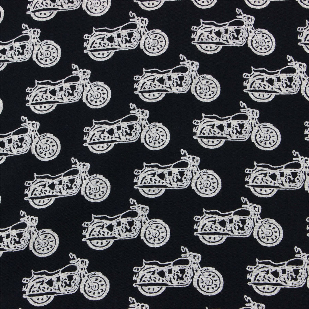Regular Fit Short Sleeve Shirt - Motorcycles