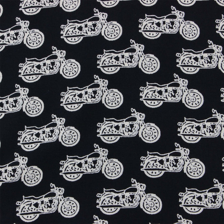 Regular Fit Short Sleeve Shirt - Motorcycles