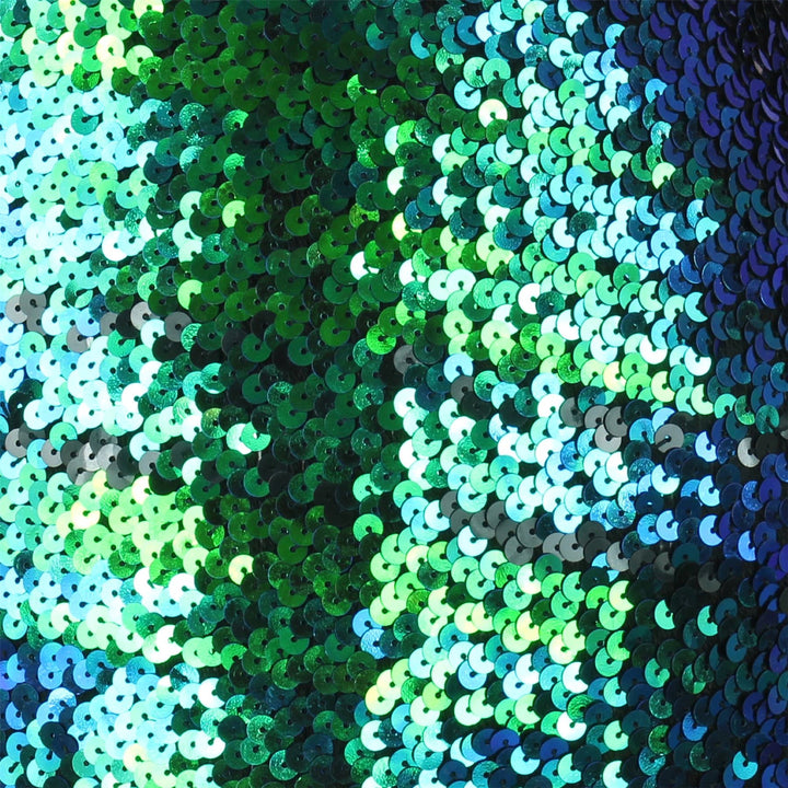 Sequin Strapless Top - Green
