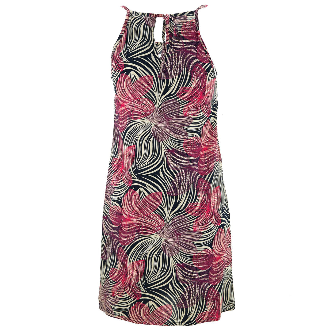 Strappy Dress - Efflorescent Zebra Red