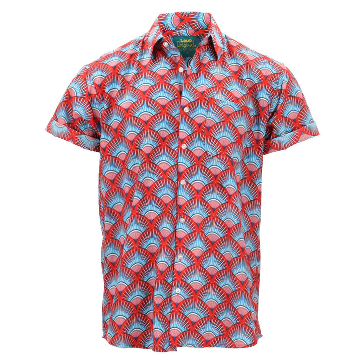 Regular Fit Short Sleeve Shirt - Retro Radiance