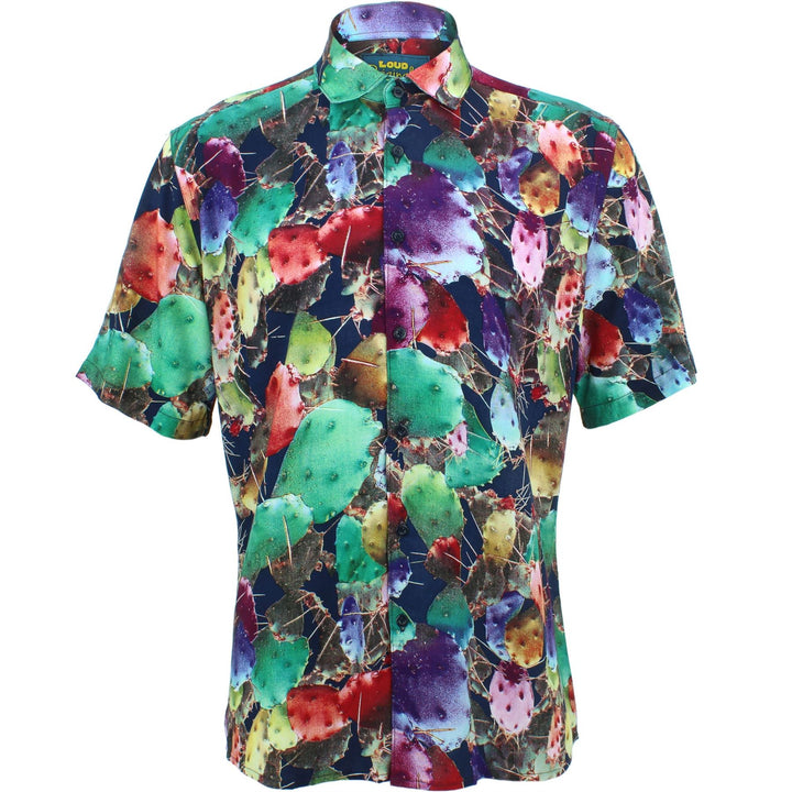 Slim Fit Short Sleeve Shirt - Cactus