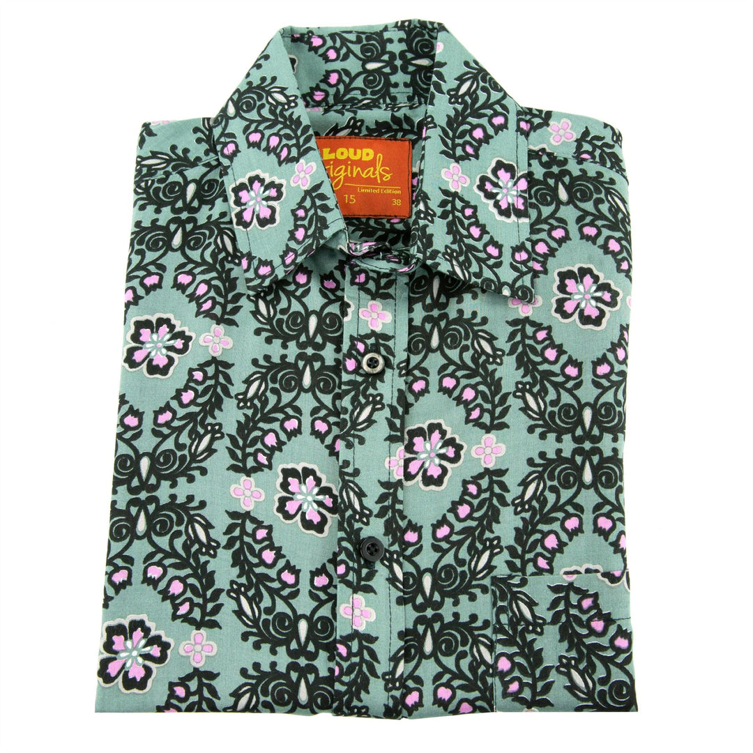 Regular Fit Long Sleeve Shirt - Floral Ring