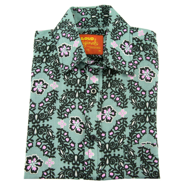 Regular Fit Long Sleeve Shirt - Floral Ring