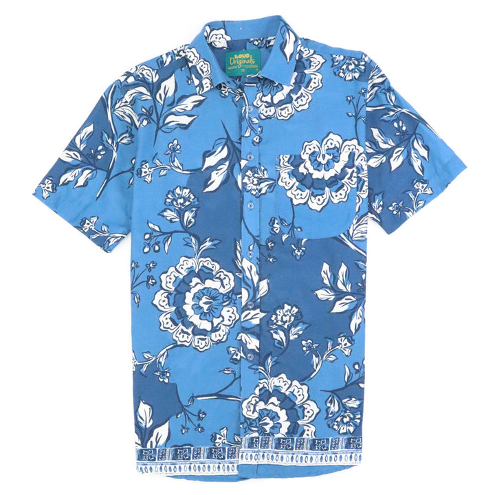 Regular Fit Short Sleeve Shirt - Big Blue