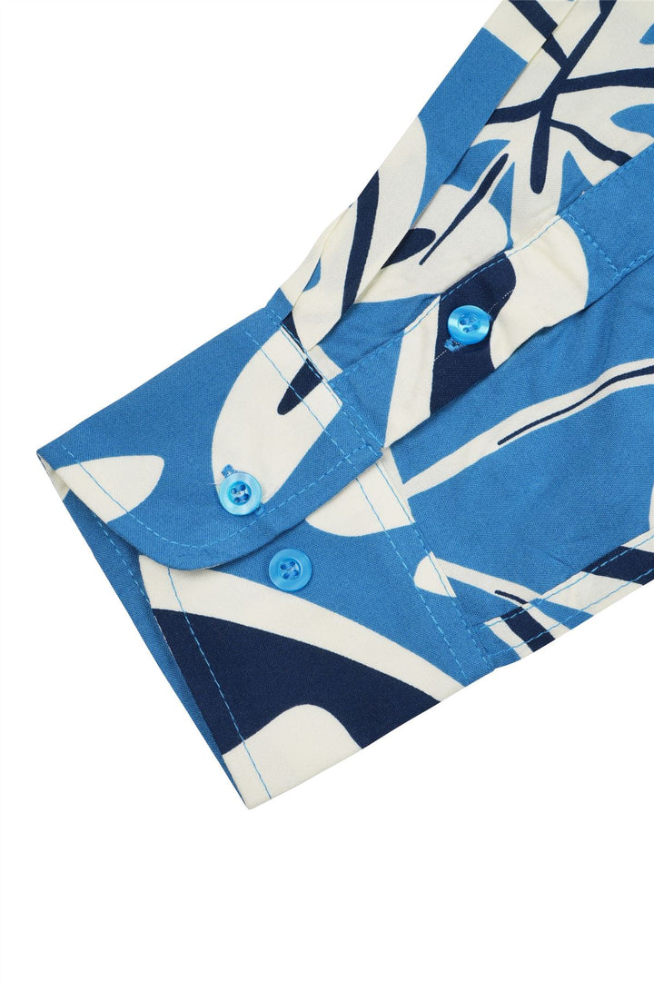 Regular Fit Long Sleeve Shirt - Pacific Drift