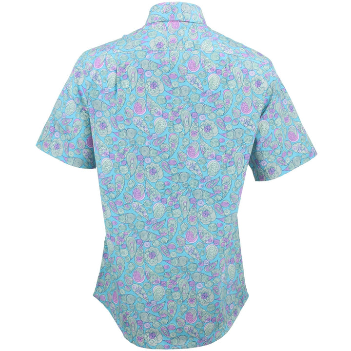 Regular Fit Short Sleeve Shirt - Spirals