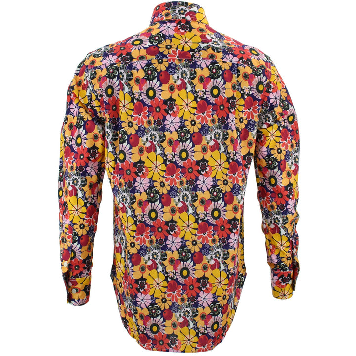 Regular Fit Long Sleeve Shirt - Daisy Bloom