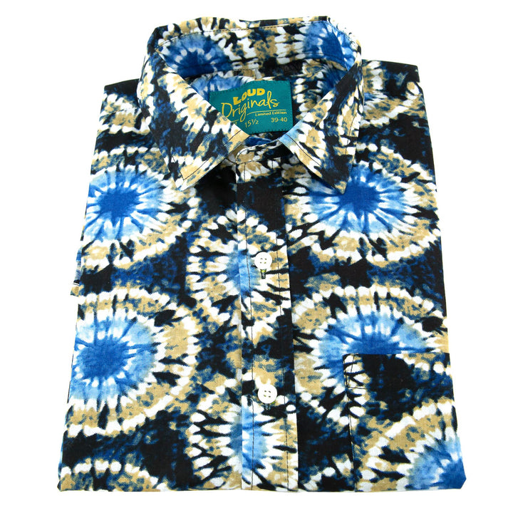 Regular Fit Short Sleeve Shirt - Tie Dye Eye