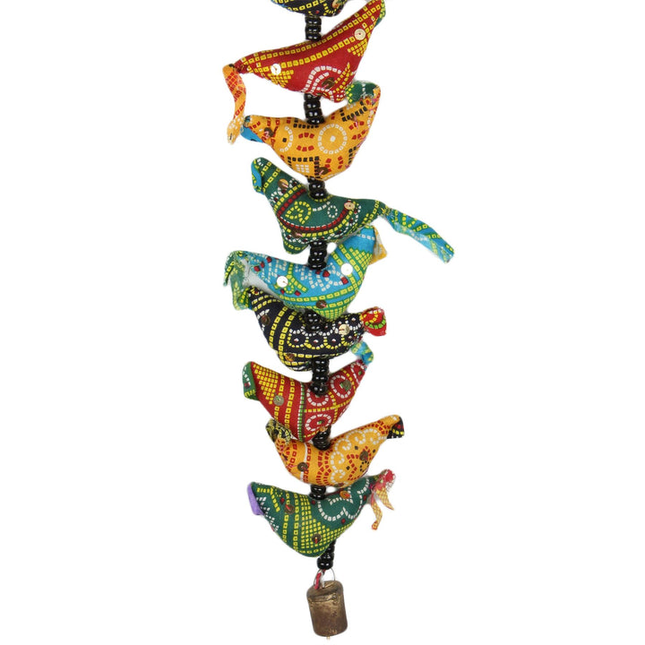 Handmade Rajasthani Strings Hanging Decorations - Chickens