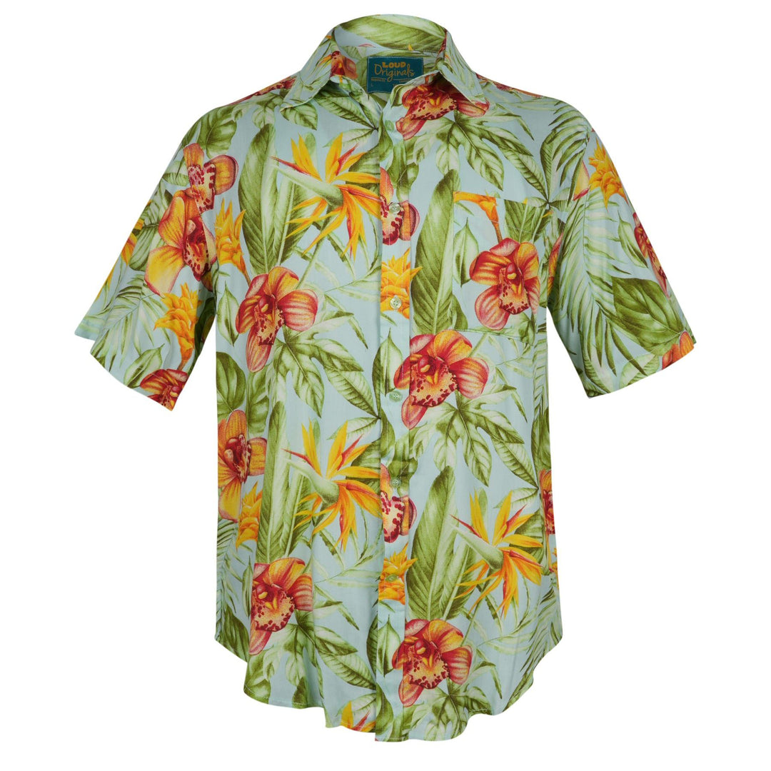 Regular Fit Short Sleeve Shirt - Tropic Solstice