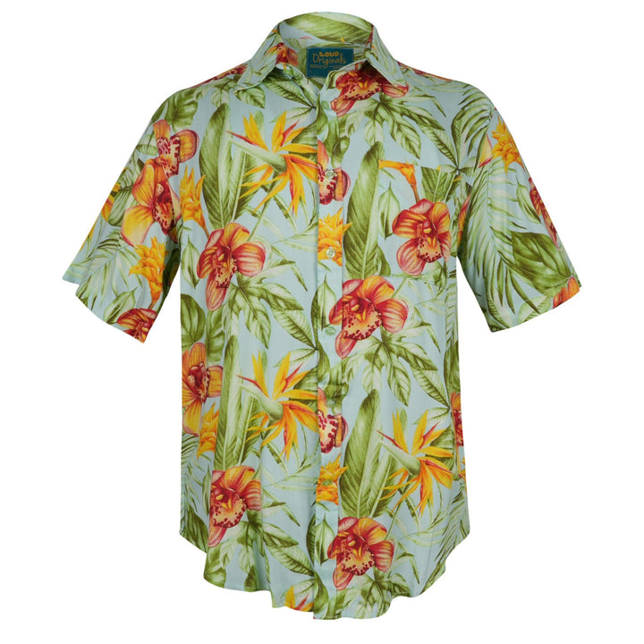 Regular Fit Short Sleeve Shirt - Tropic Solstice