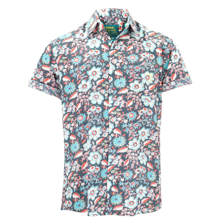 Regular Fit Short Sleeve Shirt - Dusky Meadow