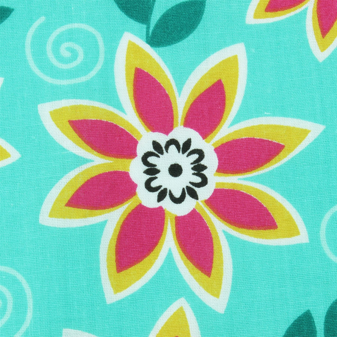 Regular Fit Short Sleeve Shirt - Summer Flowers