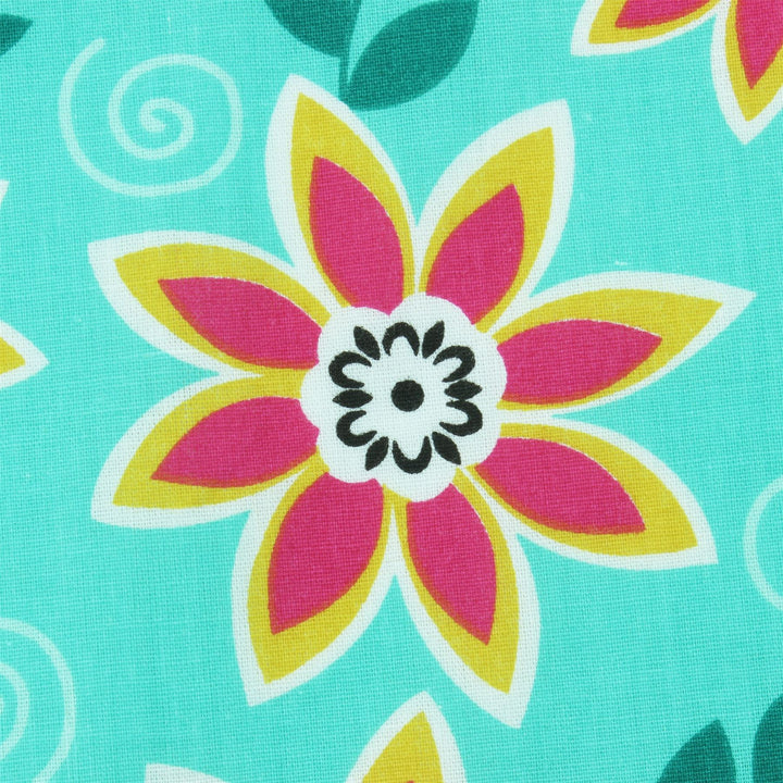 Regular Fit Short Sleeve Shirt - Summer Flowers