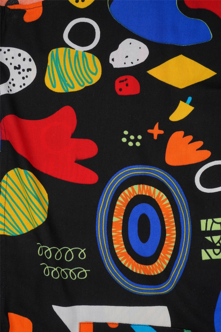 Regular Fit Long Sleeve Shirt - Cosmic Pop