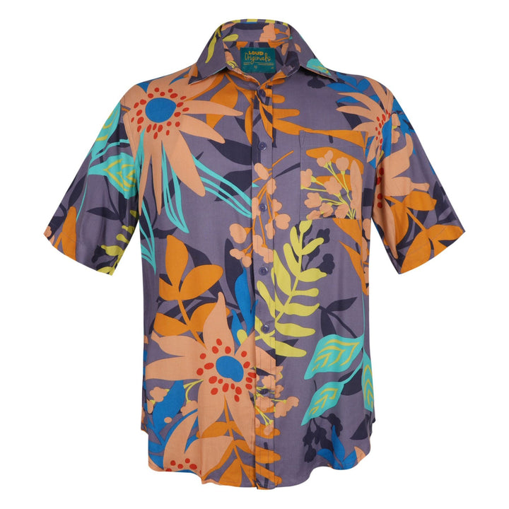 Regular Fit Short Sleeve Shirt - Painted Canopy