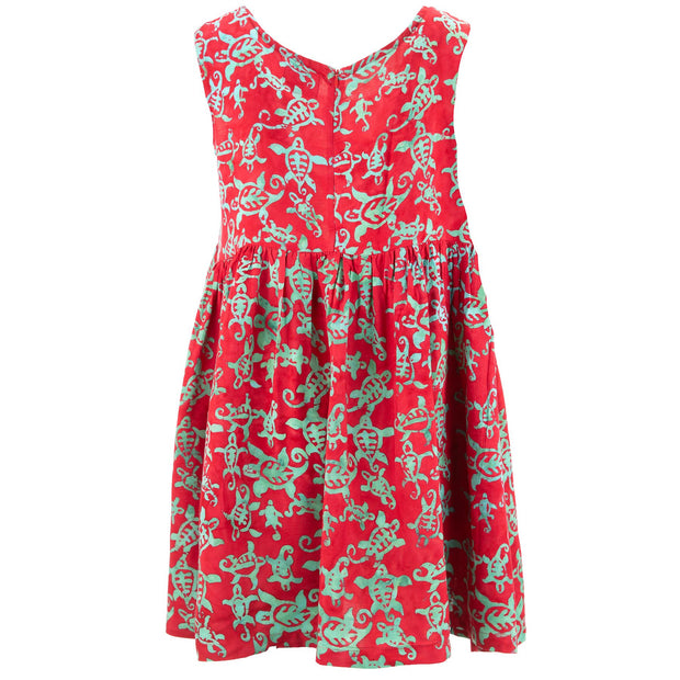 The Shroom Dress - Turtle Bay Red