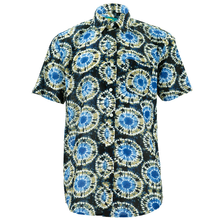 Regular Fit Short Sleeve Shirt - Tie Dye Eye