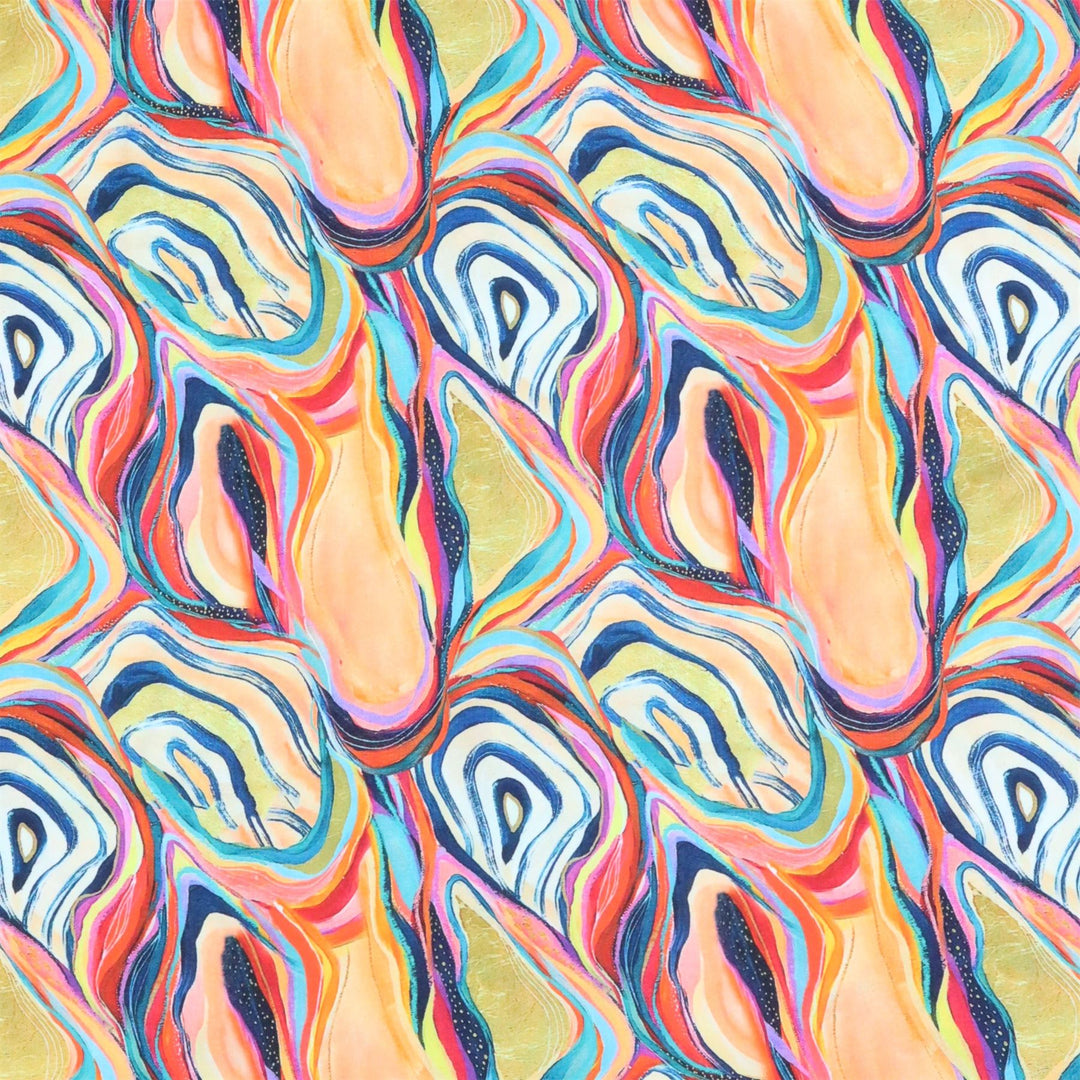 Regular Fit Short Sleeve Shirt - Psychedelic Liquid