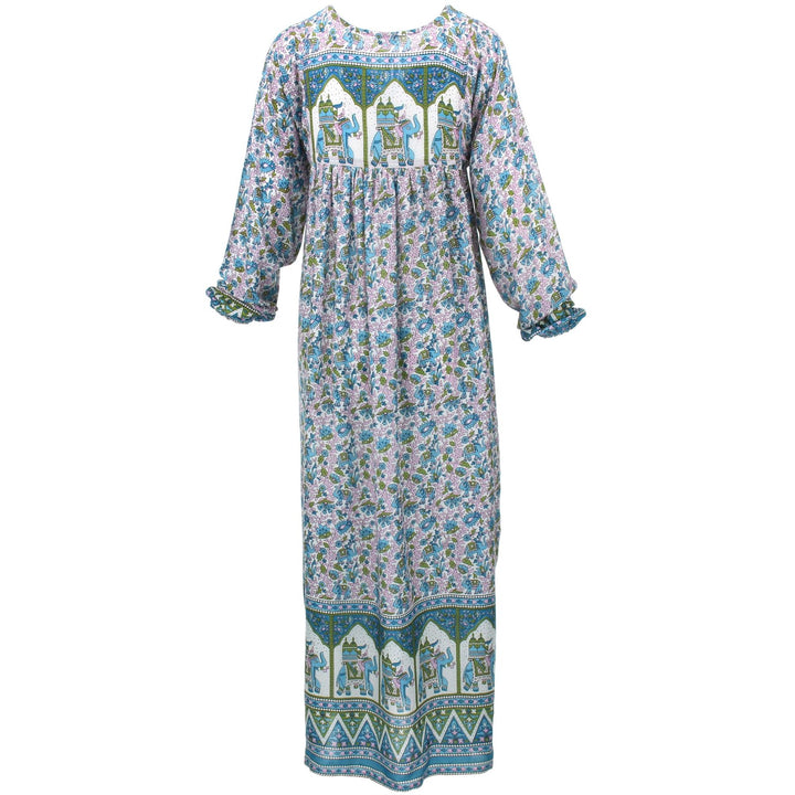 Indian Hippy Dress - Purple