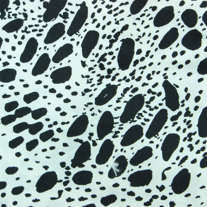 Tailored Fit Long Sleeve Shirt - Black Spots