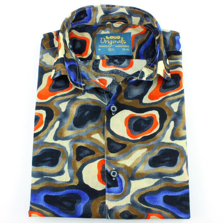 Tailored Fit Short Sleeve Shirt - Rave Camouflage