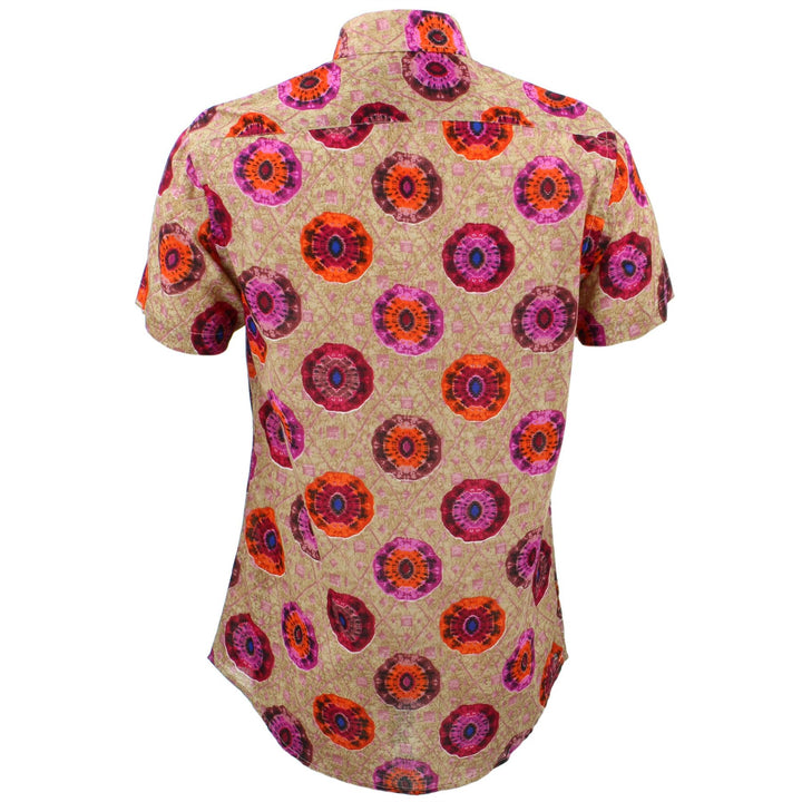 Slim Fit Short Sleeve Shirt - The Eye of the Kaleidoscope