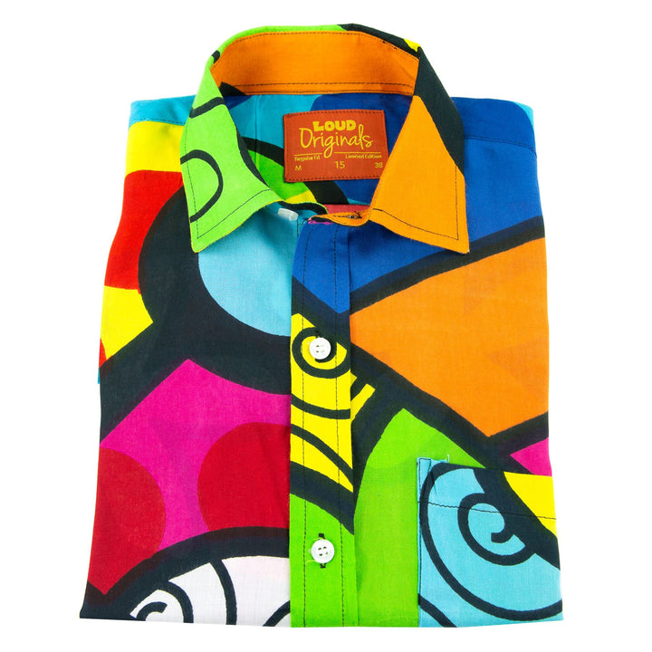 Regular Fit Short Sleeve Shirt - Carnival Beach