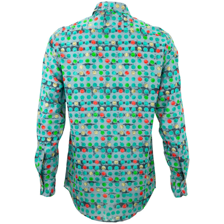 Regular Fit Long Sleeve Shirt - Spotty
