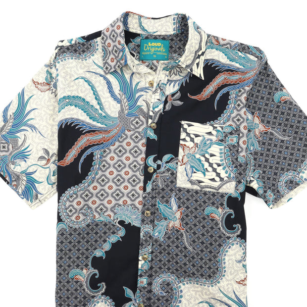 Regular Fit Short Sleeve Shirt - Oriental Dreams