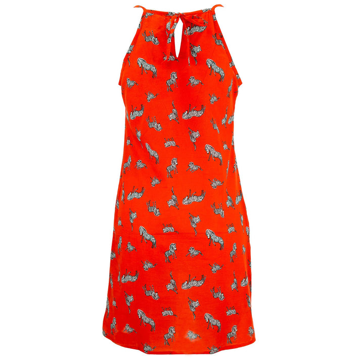 Strappy Dress - Zebras
